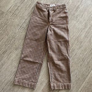 Madewell plaid pants